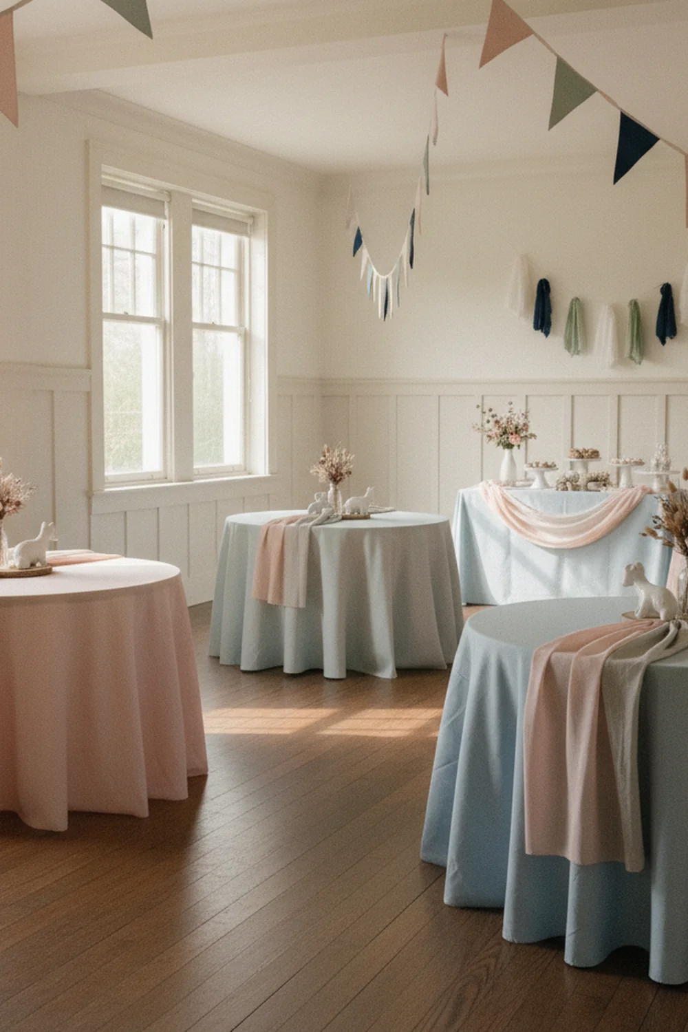boy baby shower decorations — choose a signature color palette beyond traditional blue